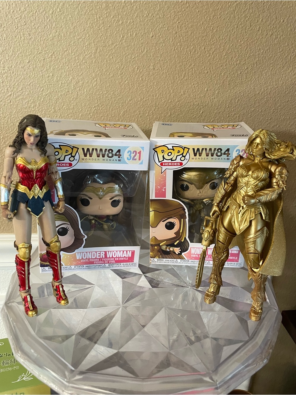 McFarlane Toys Wonder Women Figures Wonder Women WW84 Funko Pops Lot